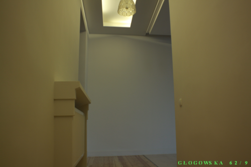 korytarz-zabudowa oświetl. LED